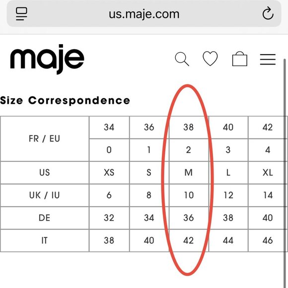 Maje Biker Moto Zip Jacket Black Lamb Leather Size 38 - Picture 16 of 16